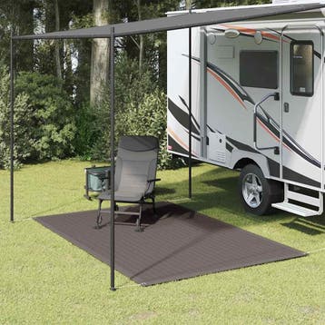vidaXL Tenttapijt 200x300 cm antracietkleurig, Verzenden, Nieuw