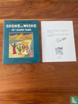 Suske en Wiske - Het gouden paard - 1987, Boeken, Eén stripboek, Verzenden, Zo goed als nieuw, Vandersteen, Willy.