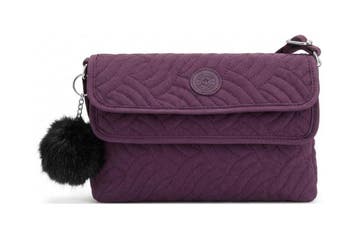 Kipling Schoudertas Paars, Verzenden, Zo goed als nieuw, Paars