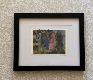 Georg Baselitz (1938) - Das Liebespaar, Antiek en Kunst
