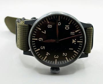 Laco (Lacher & Co Pfortsheim) - Frühe Fliegeruhr der, Nieuw