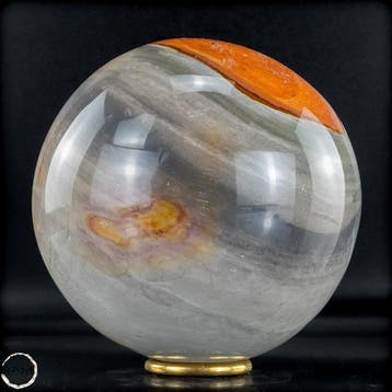 Natuurlijk Zeer Artistiek Polychroom-Jaspis Sphere- 2884.29
