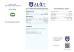 ALGT Gecertificeerd - Meesterlijke Natuurlijke Jadeietring -