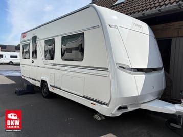 FENDT Bianco Selection 515 SG - 2024, Caravans en Kamperen, 2 aparte bedden, Rondzit, Airco, Fendt