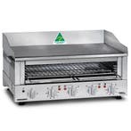 Bak-/Grillplaat + Salamander | Elektrisch | Glad Oppervlak, Verzenden, Nieuw in verpakking