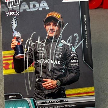 Mercedes - Topps Now -Secures first podium of F1 career (, Nieuw