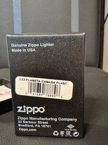 Zippo - Zonder minimumprijs - Aansteker - Staal, Verzamelen, Nieuw