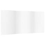 Kamerscherm Bamboe Wit 400x165 | Retour Deal 35% Korting, Verzenden, Nieuw