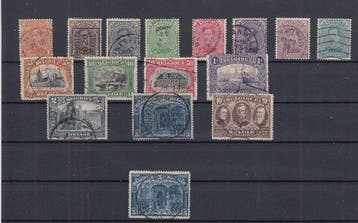 Belgique 1915 - Édition 1915 - OBP : 135/149, Timbres & Monnaies