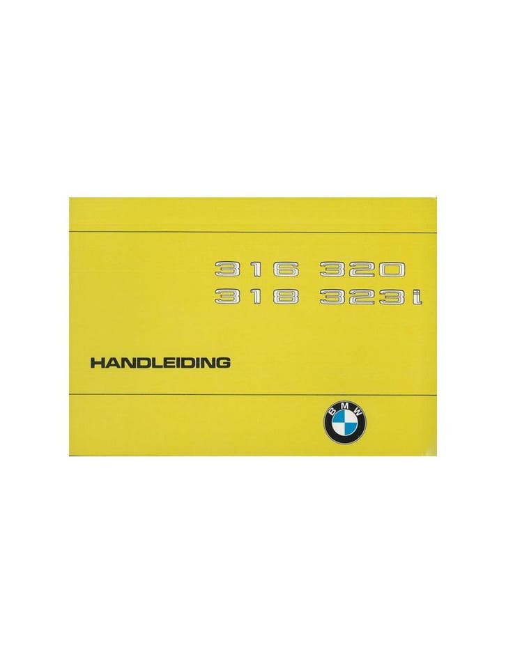 1979 BMW 3 SERIE INSTRUCTIEBOEKJE NEDERLANDS, Autos : Divers, Modes d'emploi & Notices d'utilisation, Enlèvement ou Envoi