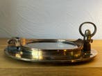Oud scheepshublot uit messing dat opent - Ø 27 cm –