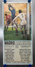 Donat Sauri - Italia vs Alemania - Final Copa Mundial 1982,, Antiquités & Art