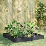 vidaXL Plantenbak verhoogd 100x100x26 cm staal, Verzenden