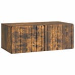 vidaXL Wandmontage TV-kast Gerookt eiken 78,5 x 41 x 30 cm, Verzenden