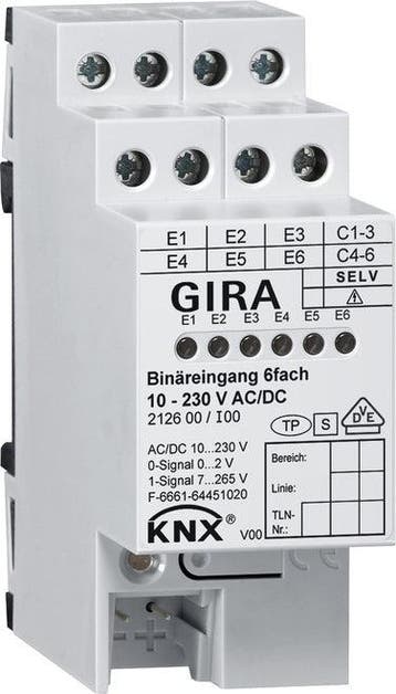 Système de bus dentrée binaire Gira KNX sur rail DIN -, Verzenden, Nieuw