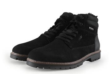 Rieker Veterboots in maat 42 Zwart, Verzenden, Zwart, Boots, Zo goed als nieuw