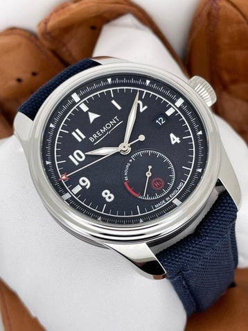 Bremont - H1 Fury Power Reserve Automatic - FURY-BL-SS-R-S -