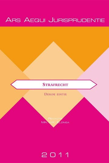 Jurisprudentie Strafrecht / Ars Aequi Jurisprudentie, Verzenden