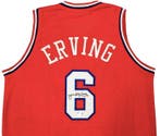 NBA - Julius Erving - Rood op maat gemaakt basketbalshirt -, Nieuw