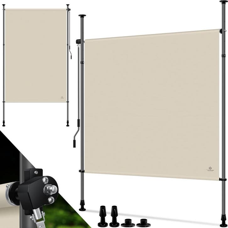 Klemluifel - Balkon luifel - Verticale luifel - 200x310 cm -, Tuin en Terras, Schaduwdoeken, Nieuw, Verzenden