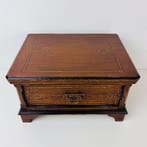 Écritoire - Documents en bois anglais (Édouardien) / coffre