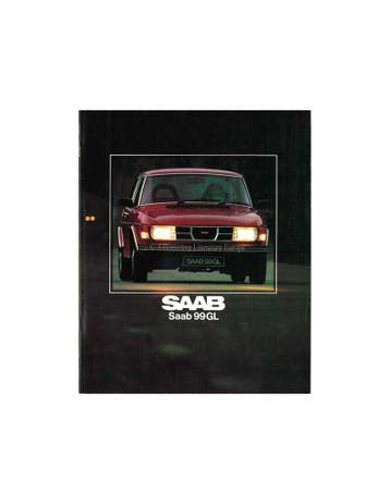 1980 SAAB 99 GL BROCHURE NEDERLANDS