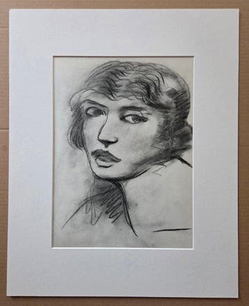 Georges Braque (1882-1963), after - Portret vrouw.