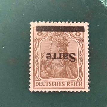 Territoire du bassin de la Sarre 1920 - 3 Pf Germania avec