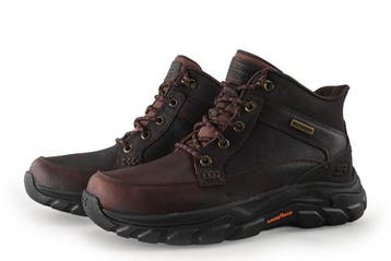 Skechers Veterboots in maat 41 Bruin, Kleding | Heren, Schoenen, Bruin, Verzenden, Boots, Zo goed als nieuw