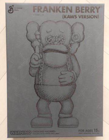 Kaws (1974) - Figurine KAWS Cereal Monsters Franken Berry