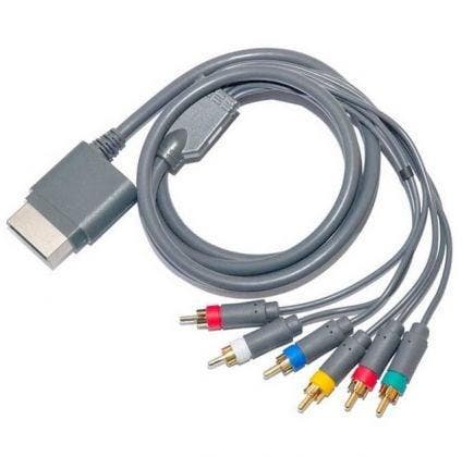 Microsoft Xbox 360 Component AV Kabel (Xbox 360 Accessoires), Games en Spelcomputers, Spelcomputers | Xbox 360, Zo goed als nieuw