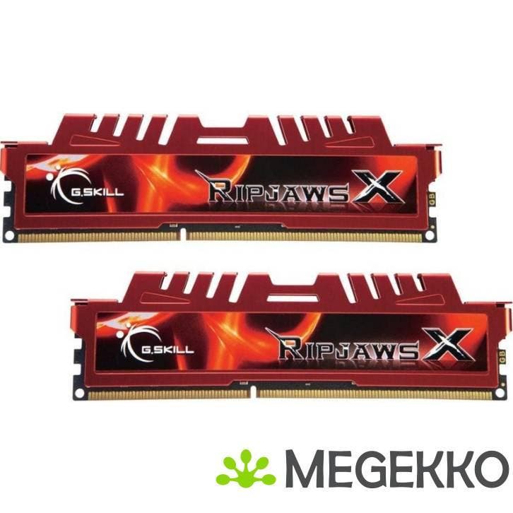 G.Skill DDR3 Ripjaws-X 2x8GB 1600Mhz -, Computers en Software, Overige Computers en Software, Nieuw, Verzenden