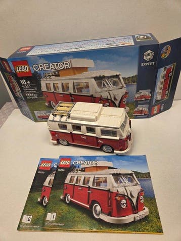 Lego Set - 10220 - Creator - Volkswagen T1 Camper Van, Nieuw