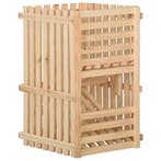 vidaXL Aardappelkist 50x50x80 cm massief grenenhout, Verzenden, Nieuw