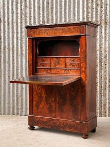 Secrétaire à abattant - Klepbureau, klepburo, bureau, buro,