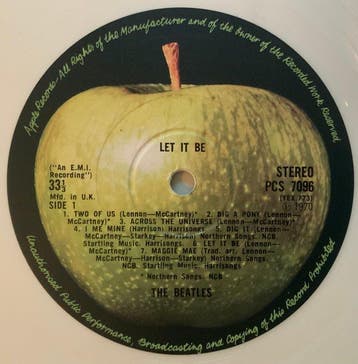 Beatles - Let It Be - the White vinyl 1978 re-issue - Lovely, Nieuw in verpakking