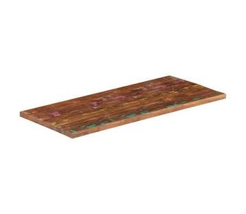 Tafelblad 110x60 rustiek hout | Retour deal | Sla je slag!, 100 tot 150 cm, Verzenden, Rustiek, 50 tot 100 cm