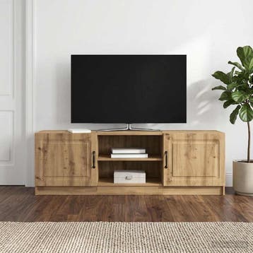 vidaXL TV Kast 150 x 31 x 47 cm Artisanaal eiken Bewerkt, Verzenden