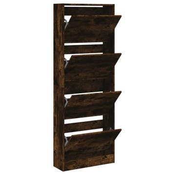 Schoenenkast eiken 60cm | Tweede kansje | OP = OP, Huis en Inrichting, Verzenden, Zo goed als nieuw