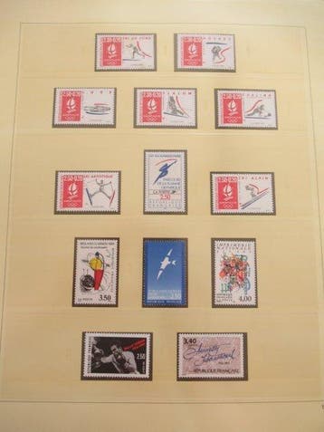 Frankrijk 1991/1995 - Postzegelverzameling, Postzegels en Munten, Gestempeld