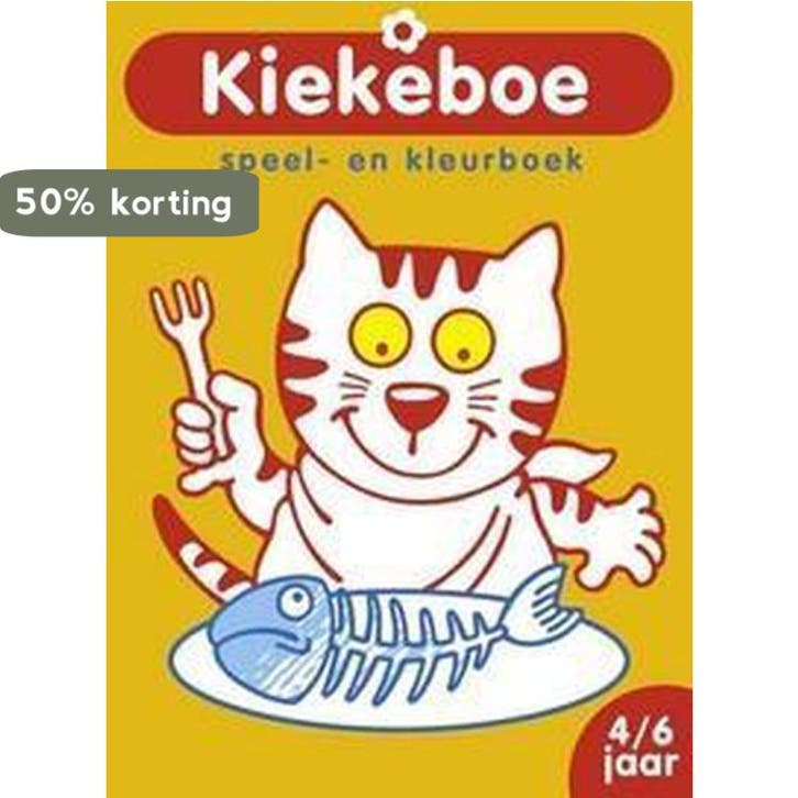 Speel- en kleurboek (kat) / - / 1 9789037468946, Boeken, Kinderboeken | Baby's en Peuters, Gelezen, Verzenden
