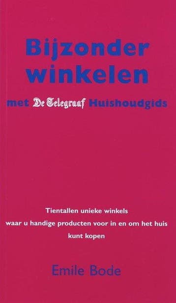 Bijzonder Winkelen Met De Telegraaf Huishoudgids... - Bode, Verzenden, Nieuw