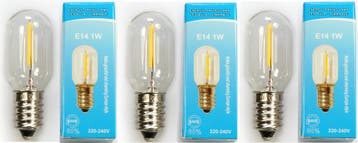 3x LedLamp Klein Dimbaar / Lamp LED E14 Fitting Smal - 1..., Maison & Meubles, Lampes | Lampes de table, Ophalen of Verzenden