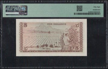 Kenia. - 5 Shillings 1972 - Pick 6c (Zonder minimumprijs)