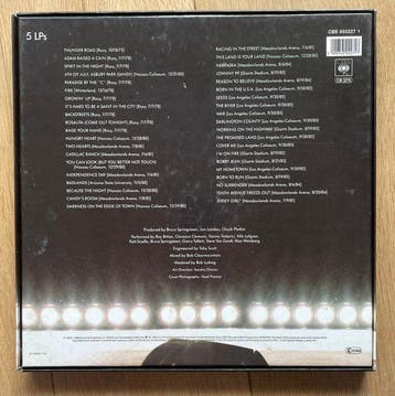 Bruce Springsteen - Live/1975-85 (5 LP box) - LP Box set -, Cd's en Dvd's, Nieuw in verpakking