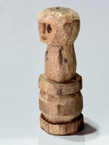 Bejaarde vooroudergeestfiguur Timor - Timor - Indonesië