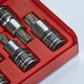 Smoos Torx doppenset 9-delig - Smoos, Doe-het-zelf en Bouw, Gereedschap | Handgereedschap, Ophalen of Verzenden, Nieuw