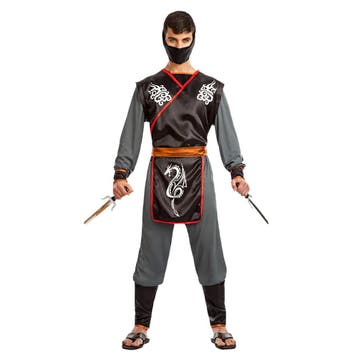 Ninja Kostuum Heren, Verzenden, Nieuw