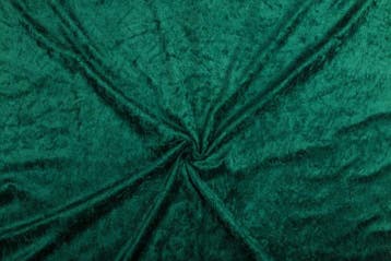 Velvet stof donkergroen stof - 10m rol - Polyester stof, Hobby en Vrije tijd, Verzenden, Nieuw