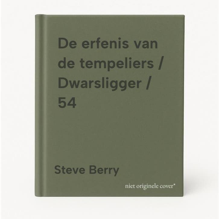 De erfenis van de tempeliers / Dwarsligger / 54 Steve Berry, Livres, Thrillers, Envoi